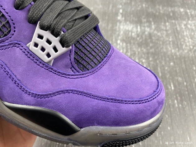 Air Purple x Travis Suede Scott 4 Jordan 0817